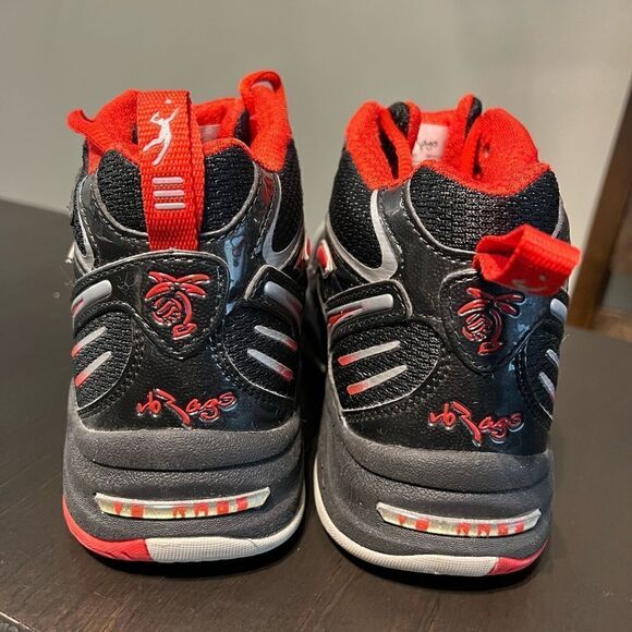 JB Rags Men shoes black/red size 8.5 - Picture 2 of 8